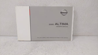 compare product 2005 Nissan Altima Owners Manual Book Guide OEM Used Auto Parts