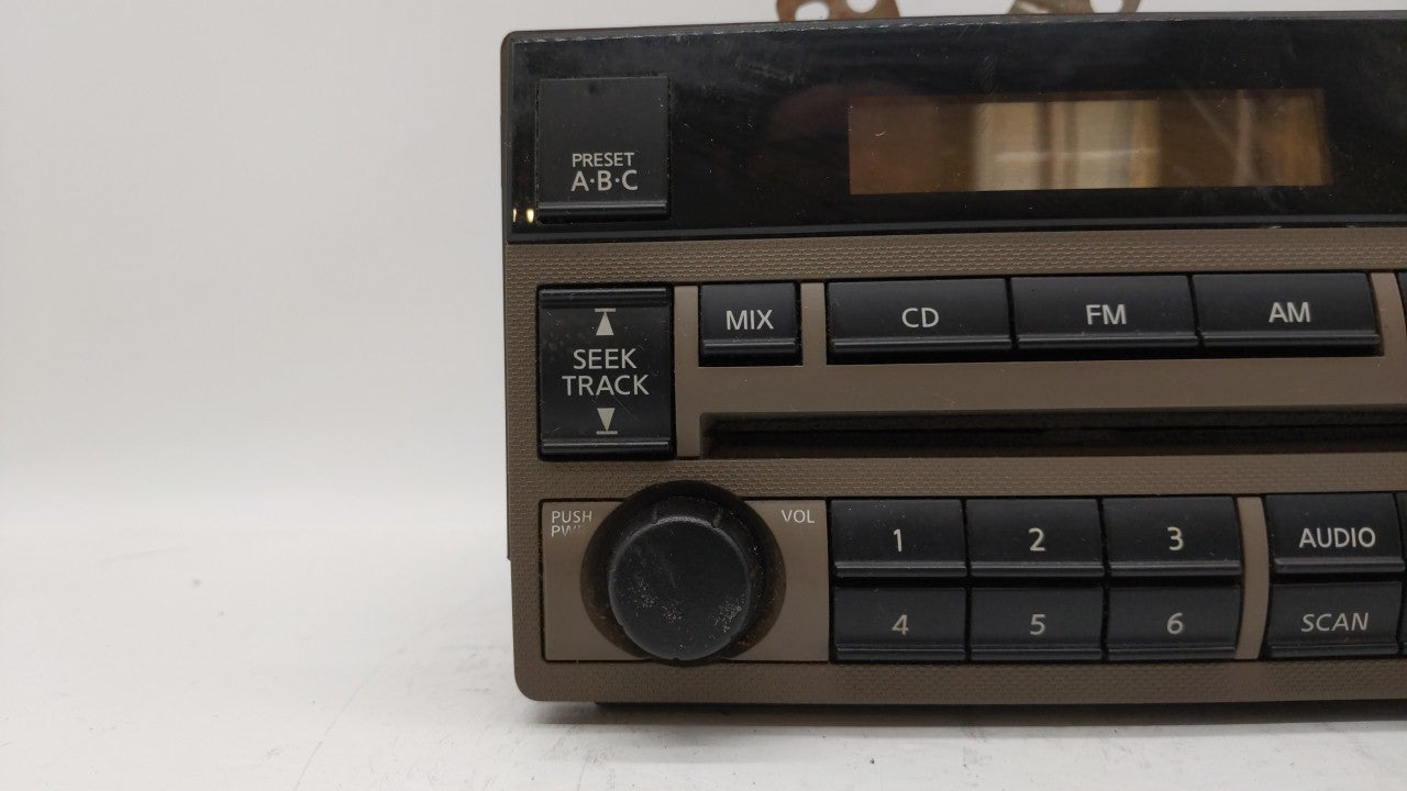2005-2006 Nissan Altima Am Fm Cd Player Radio Receiver - Oemusedautoparts1.com