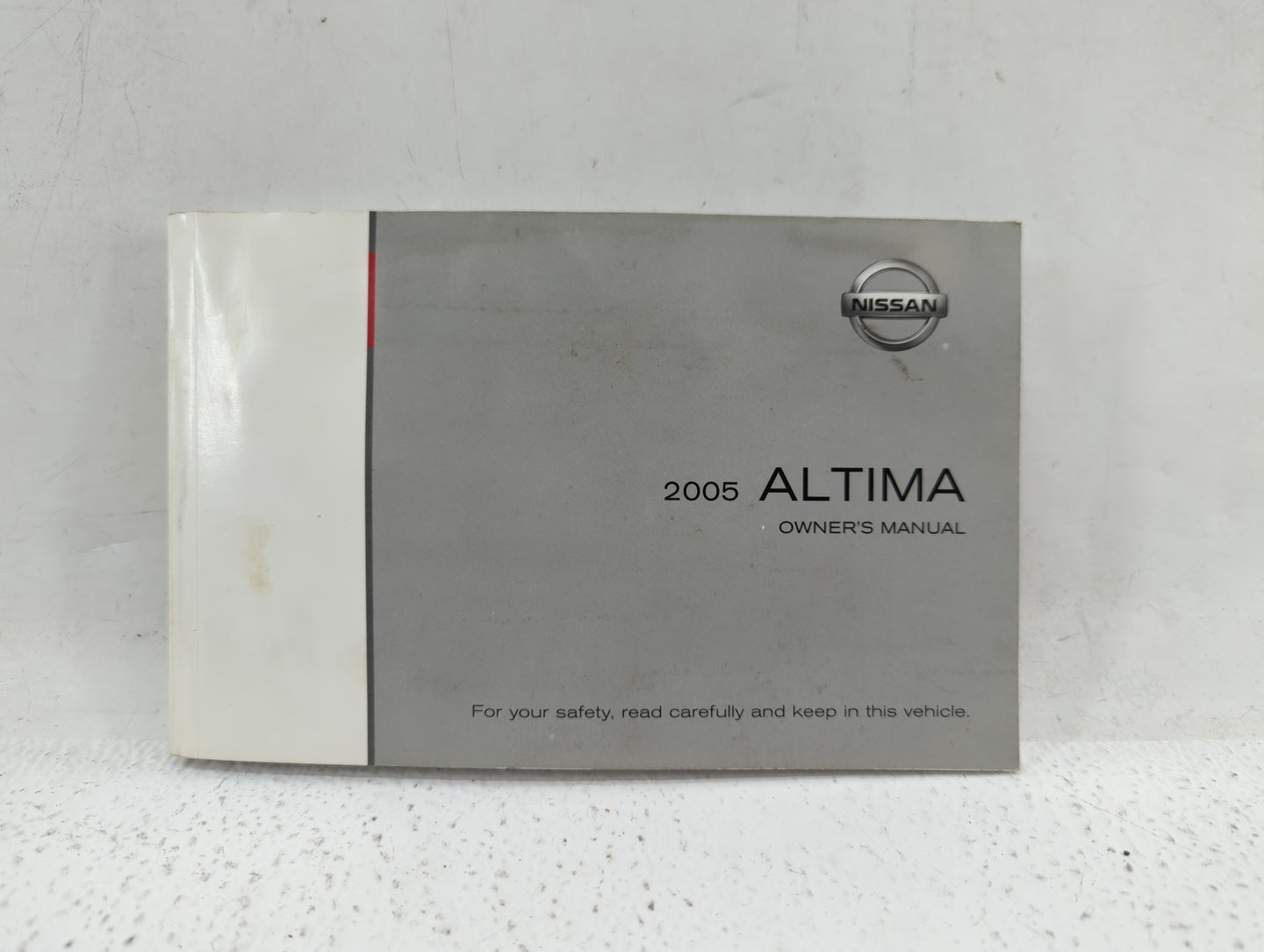 2005 Nissan Altima Owners Manual Book Guide OEM Used Auto Parts - Oemusedautoparts1.com