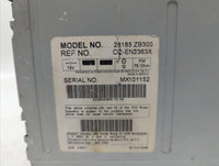 2005-2006 Nissan Altima Radio AM FM Cd Player Receiver Replacement P/N:28185 ZB300 Fits Fits 2005 2006 OEM Used Auto Parts -