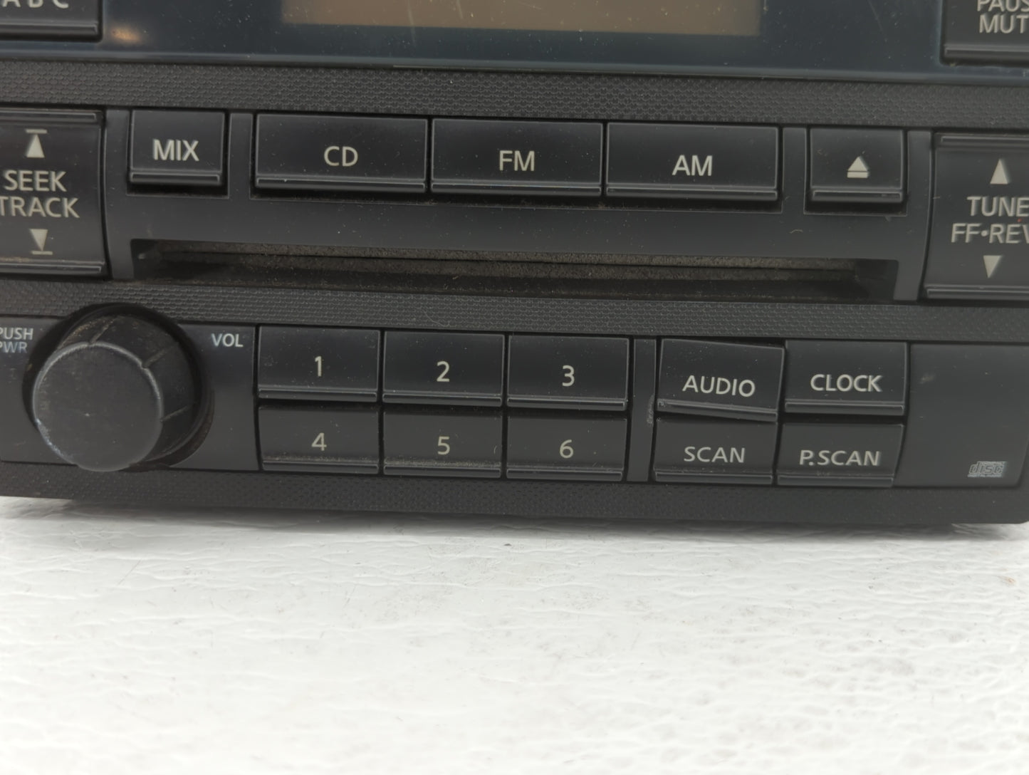 2005-2006 Nissan Altima Am Fm Cd Player Radio Receiver - Oemusedautoparts1.com