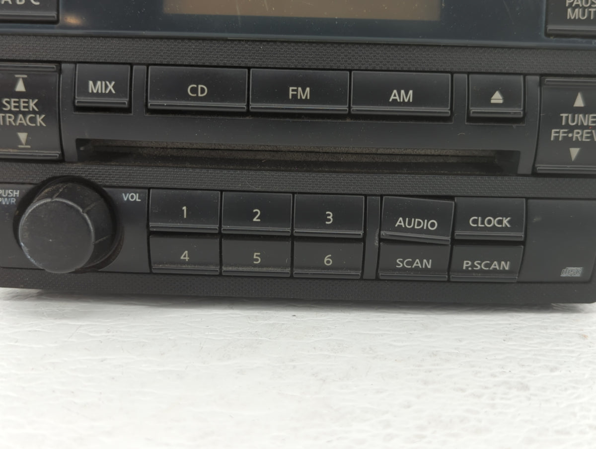 2005-2006 Nissan Altima Am Fm Cd Player Radio Receiver 440562 - Oemusedautoparts1.com