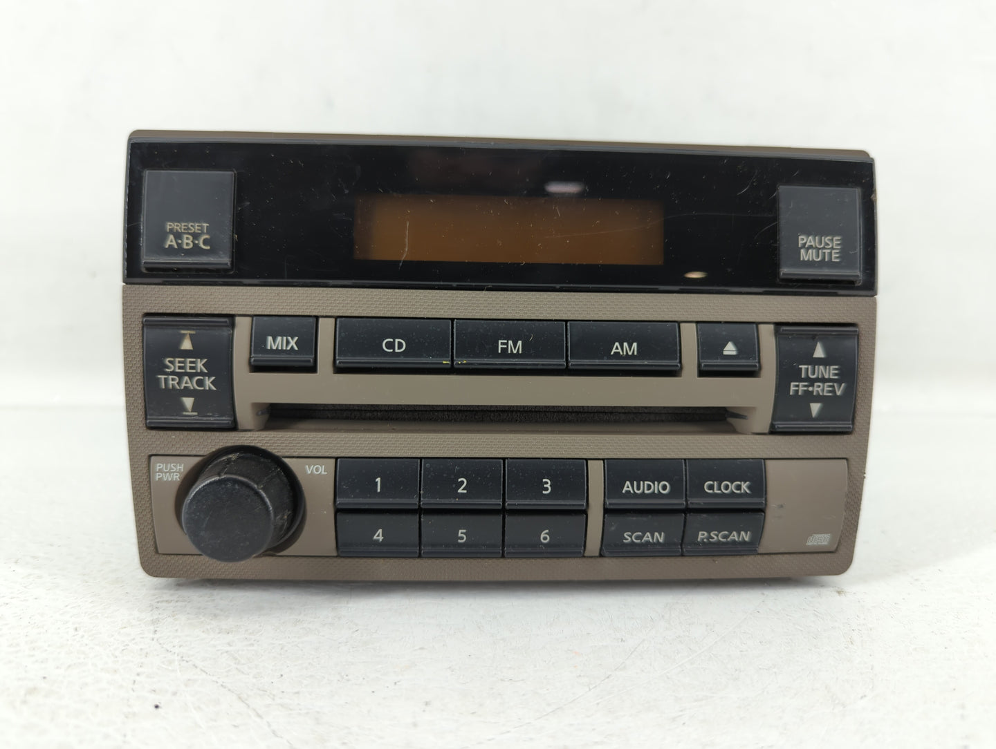 2005-2006 Nissan Altima Radio AM FM Cd Player Receiver Replacement P/N:28185 ZB00C Fits Fits 2005 2006 OEM Used Auto Parts -
