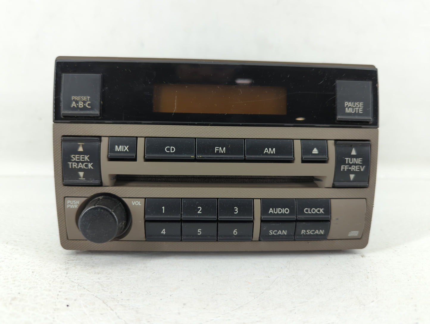 2005-2006 Nissan Altima Radio AM FM Cd Player Receiver Replacement P/N:28185 ZB00C Fits Fits 2005 2006 OEM Used Auto Parts -