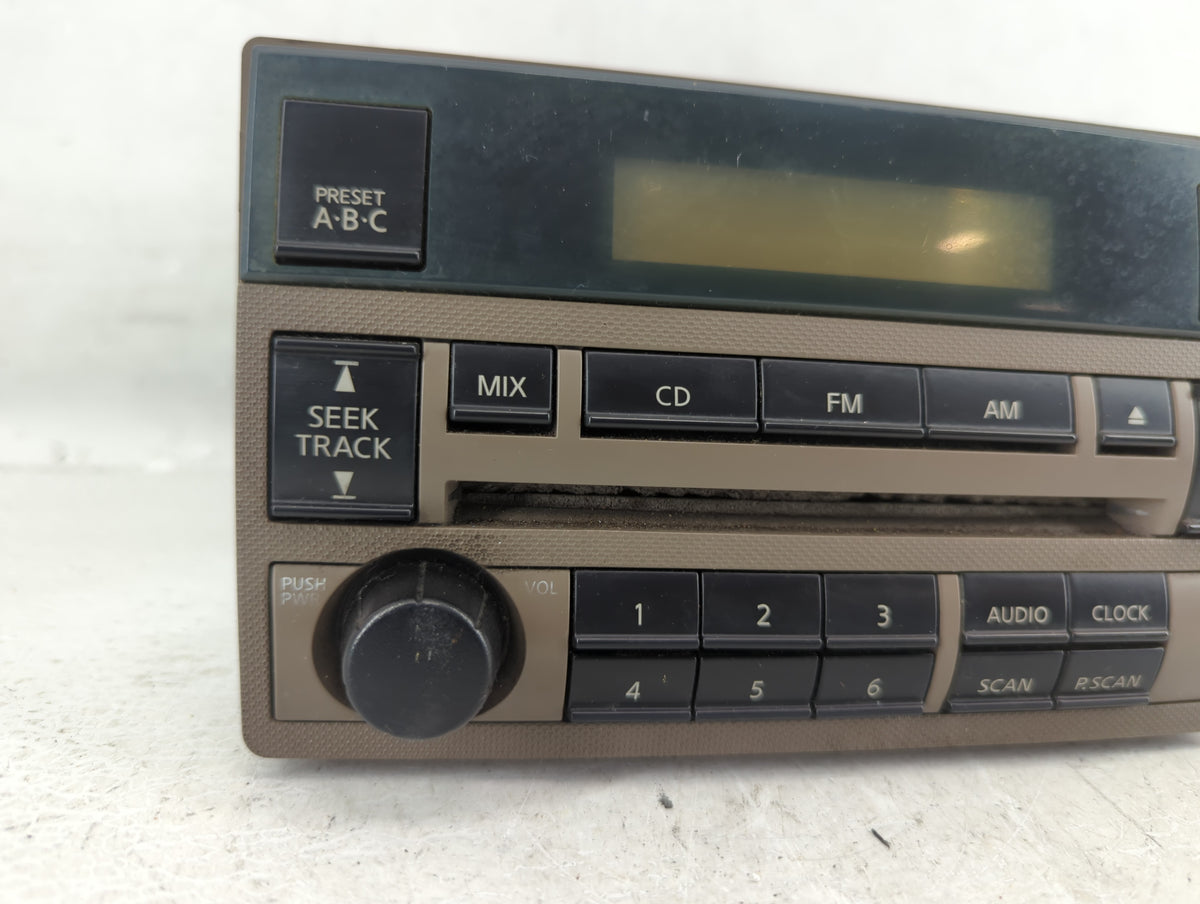2005-2006 Nissan Altima Am Fm Cd Player Radio Receiver 582959 - Oemusedautoparts1.com