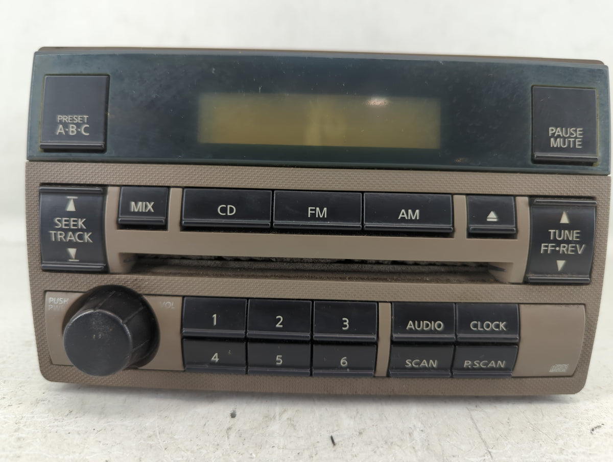 2005-2006 Nissan Altima Am Fm Cd Player Radio Receiver 582959 - Oemusedautoparts1.com