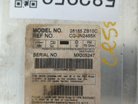 2005-2006 Nissan Altima Am Fm Cd Player Radio Receiver 582959 - Oemusedautoparts1.com