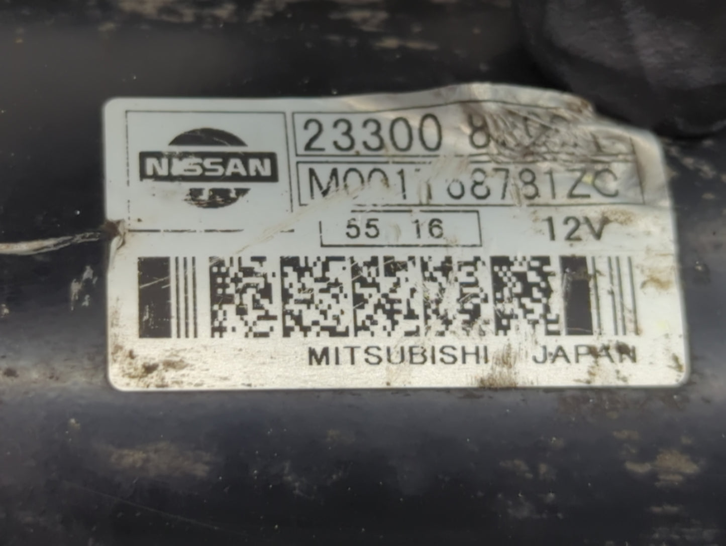 2002-2006 Nissan Altima Car Starter Motor Solenoid OEM Fits Fits 2002 2003 2004 2005 2006 OEM Used Auto Parts - Oemusedautop