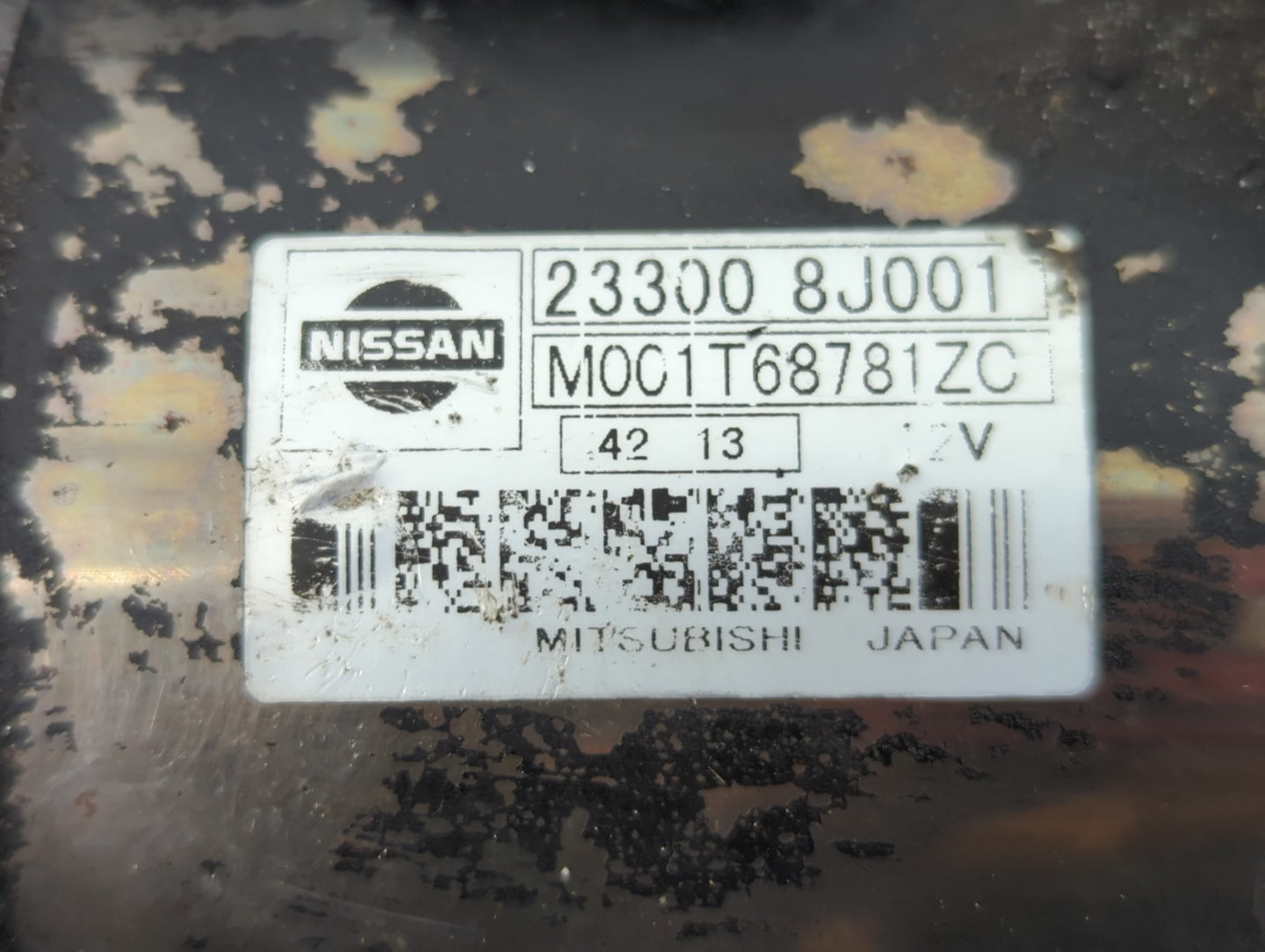 2002-2006 Nissan Altima Car Starter Motor Solenoid OEM P/N:M001T68781ZC 23300 8J001 Fits Fits 2002 2003 2004 2005 2006 OEM U