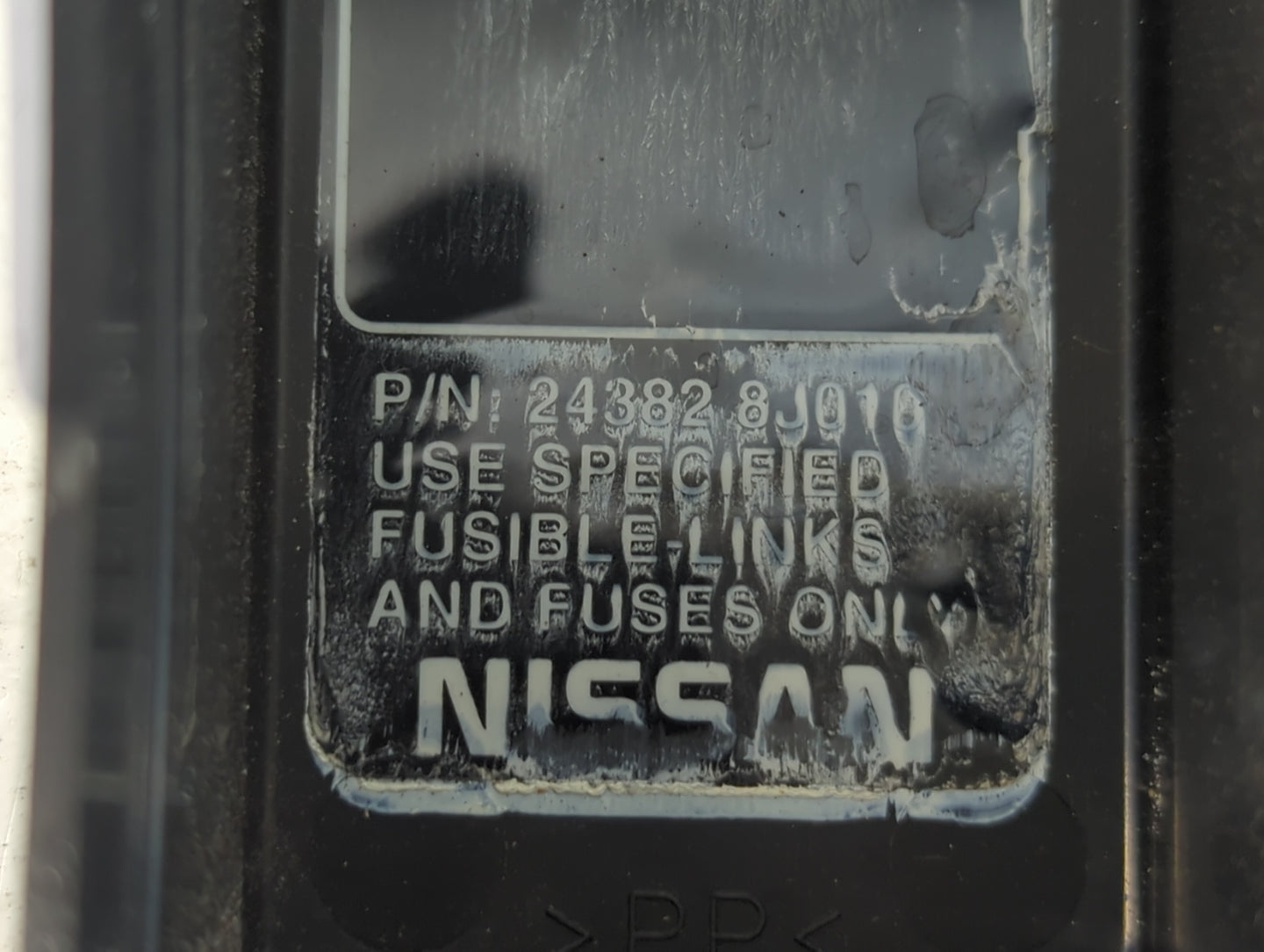 2002-2006 Nissan Altima Fusebox Fuse Box Panel Relay Module P/N:24382 8J010 Fits Fits 2002 2003 2004 2005 2006 OEM Used Auto