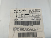 2005-2006 Nissan Altima Radio AM FM Cd Player Receiver Replacement P/N:28185 ZB00B Fits Fits 2005 2006 OEM Used Auto Parts -