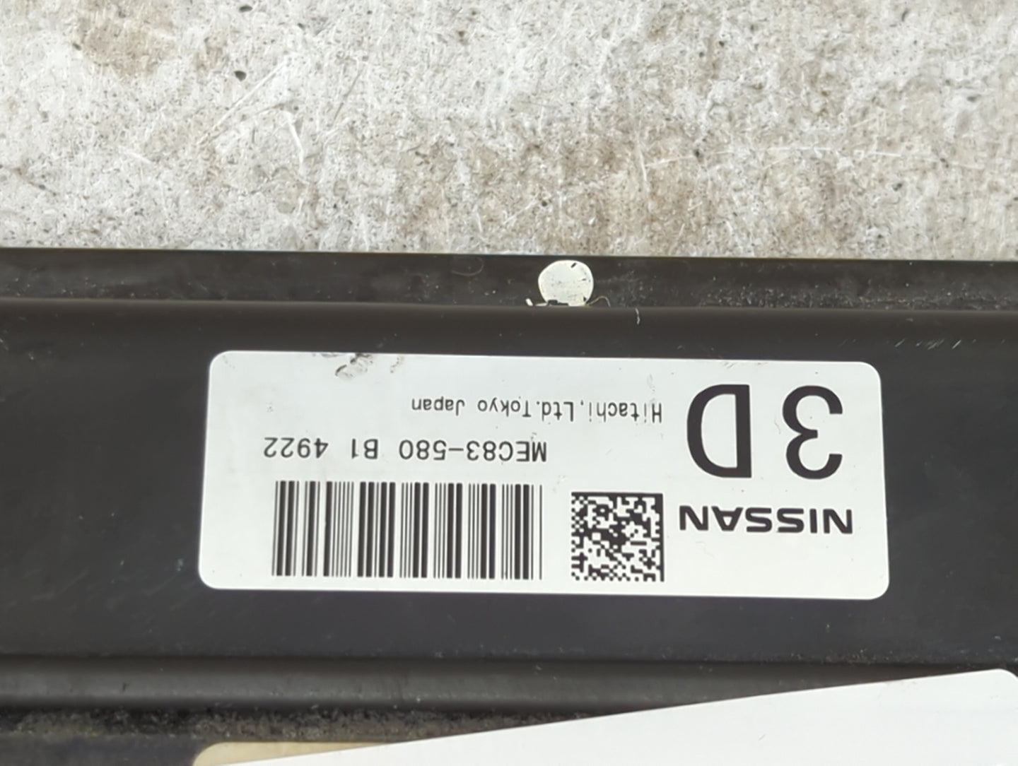 2005 Nissan Armada PCM Engine Control Computer ECU ECM PCU OEM P/N:MEC83-580 B1 Fits OEM Used Auto Parts - Oemusedautoparts1