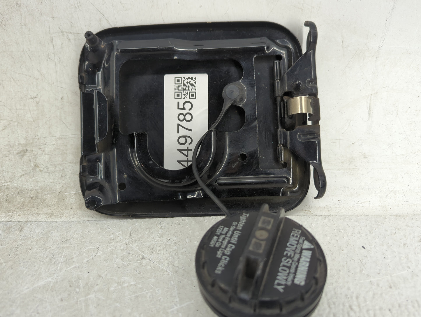 2005 Nissan Armada Fuel Tank Door Lid Gas Tank Grey - Oemusedautoparts1.com