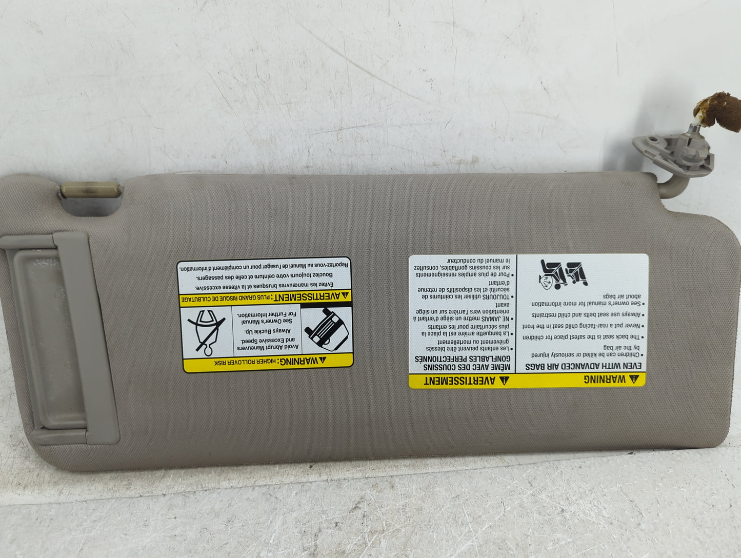 2005-2012 Nissan Armada Sun Visor Shade Replacement Driver Left Mirror Fits Fits 2004 2005 2006 2007 2008 2009 2010 2011 201