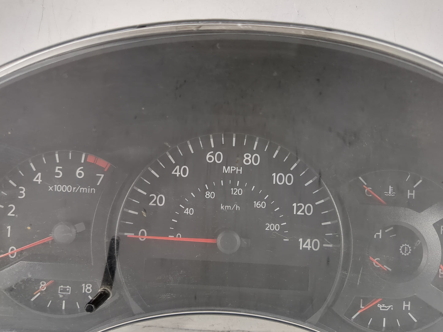 2005 Nissan Armada Instrument Cluster Speedometer Gauges P/N:24810-7S01A Miles: Fits OEM Used Auto Parts - Oemusedautoparts1