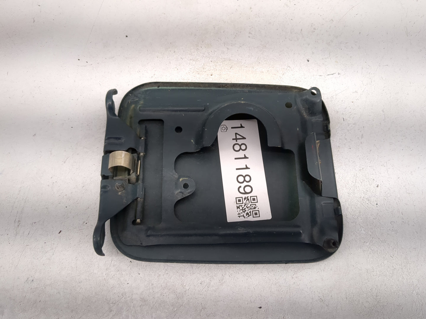 2005 Nissan Armada Fuel Tank Door Lid Gas Tank Dark Blue - Oemusedautoparts1.com