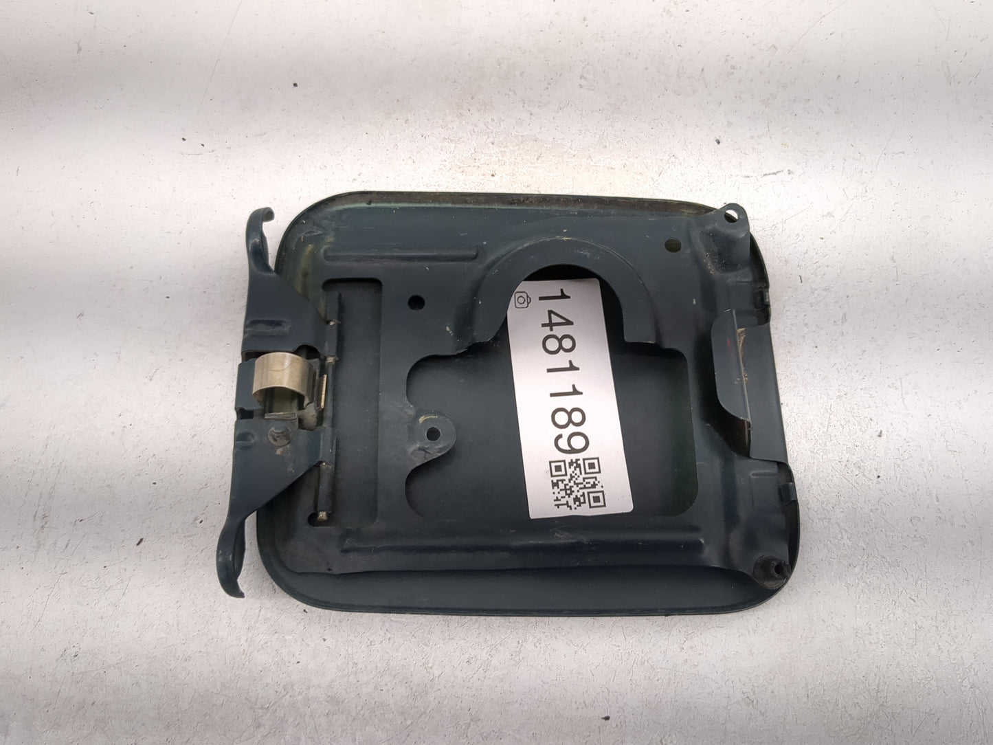 2005 Nissan Armada Fuel Tank Door Lid Gas Tank Dark Blue - Oemusedautoparts1.com