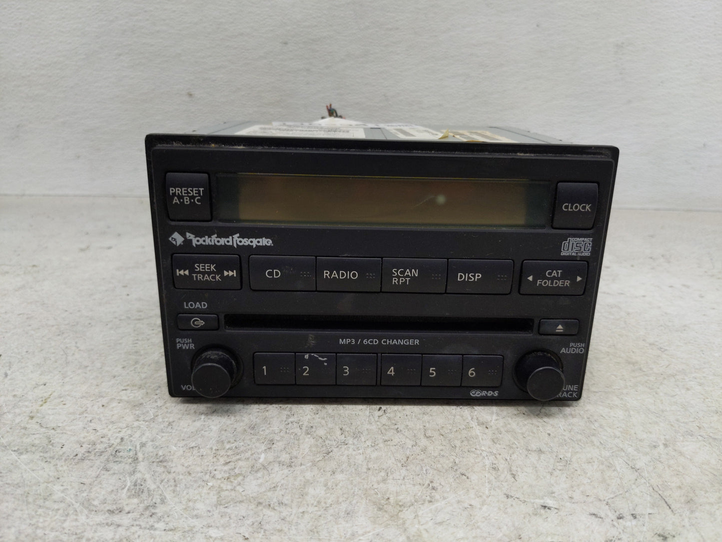 2005-2021 Nissan Frontier Radio AM FM Cd Player Receiver Replacement P/N:28185 EA400 Fits OEM Used Auto Parts - Oemusedautop