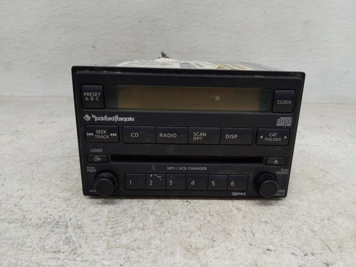 2005-2021 Nissan Frontier Radio AM FM Cd Player Receiver Replacement P/N:28185 EA400 Fits OEM Used Auto Parts - Oemusedautop