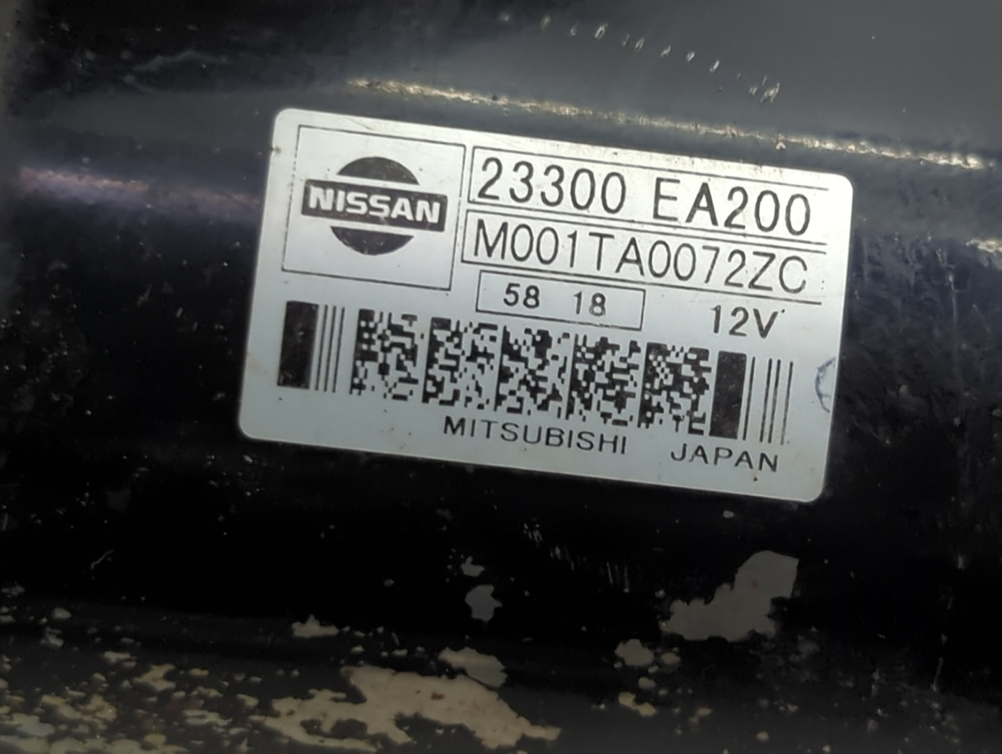 2005-2019 Nissan Frontier Car Starter Motor Solenoid OEM P/N:23300-EA200 Fits OEM Used Auto Parts - Oemusedautoparts1.com