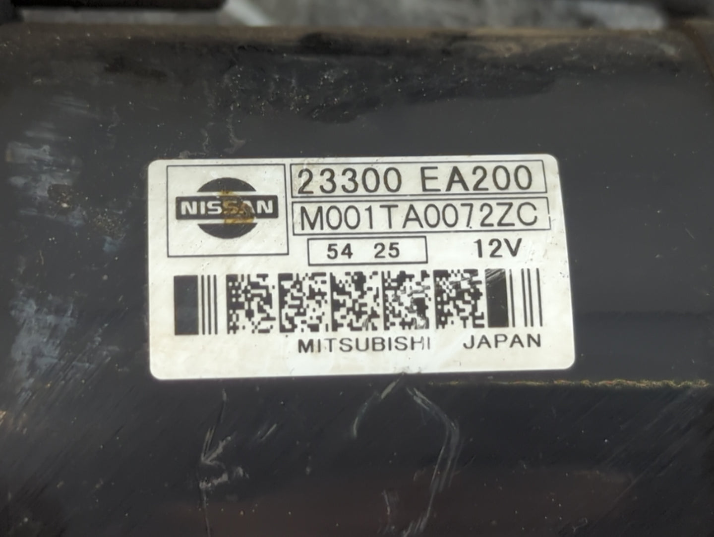 2005-2019 Nissan Frontier Car Starter Motor Solenoid OEM P/N:23300 EA200 Fits OEM Used Auto Parts - Oemusedautoparts1.com