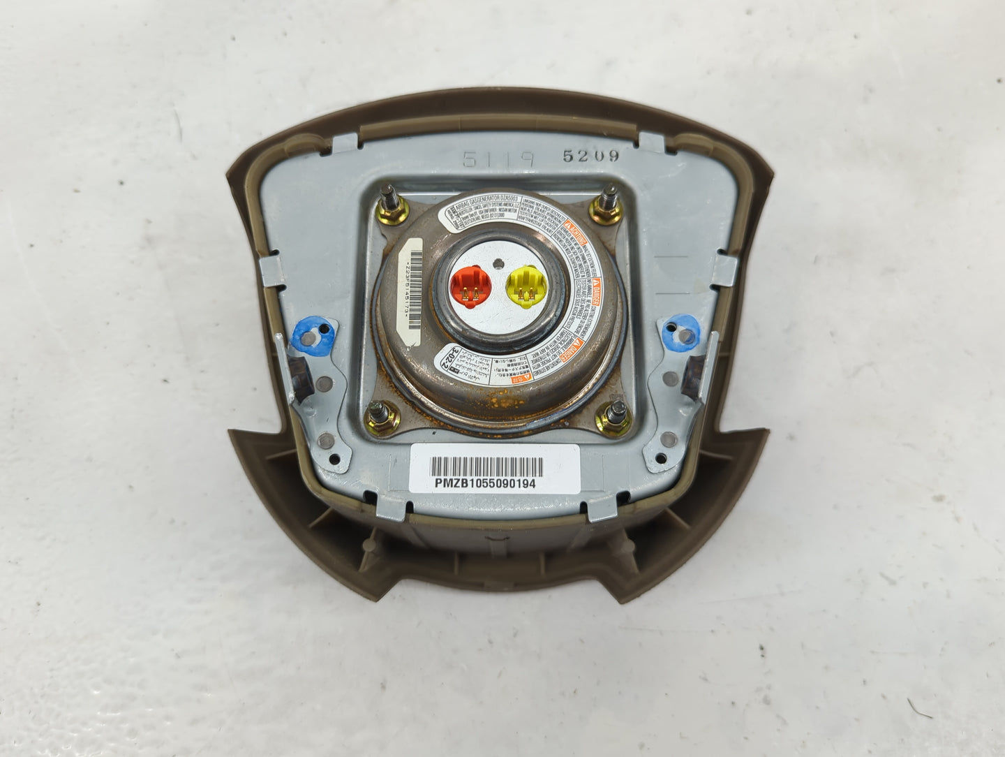 2005-2008 Nissan Maxima Air Bag Driver Left Steering Wheel Mounted Fits Fits 2005 2006 2007 2008 OEM Used Auto Parts - Oemus
