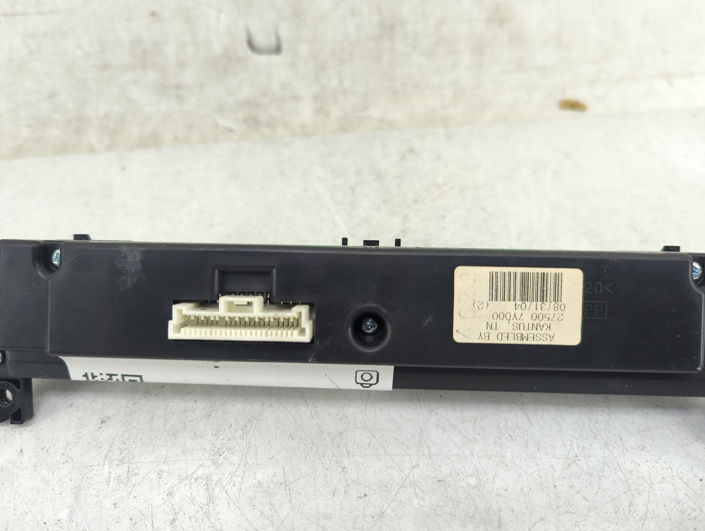 2004-2006 Nissan Maxima Climate Control Module Temperature AC/Heater Replacement P/N:27500-7Y000 Fits Fits 2004 2005 2006 OE