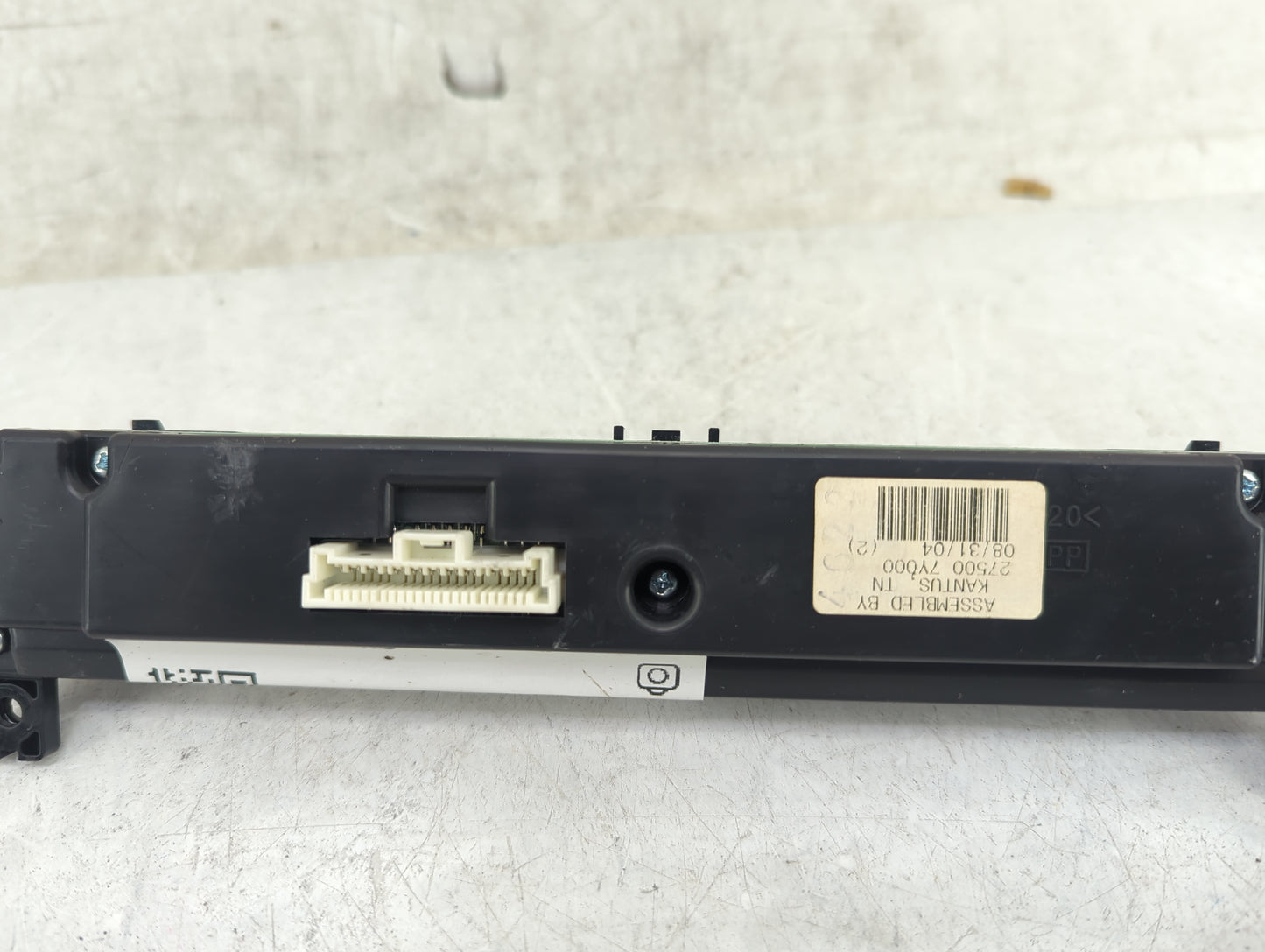 2004-2006 Nissan Maxima Climate Control Module Temperature AC/Heater Replacement P/N:27500-7Y000 Fits Fits 2004 2005 2006 OE