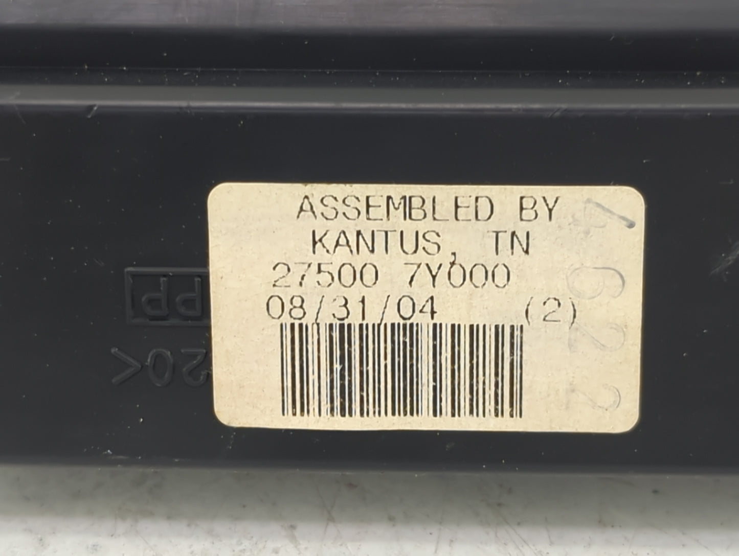 2004-2006 Nissan Maxima Climate Control Module Temperature AC/Heater Replacement P/N:27500-7Y000 Fits Fits 2004 2005 2006 OE