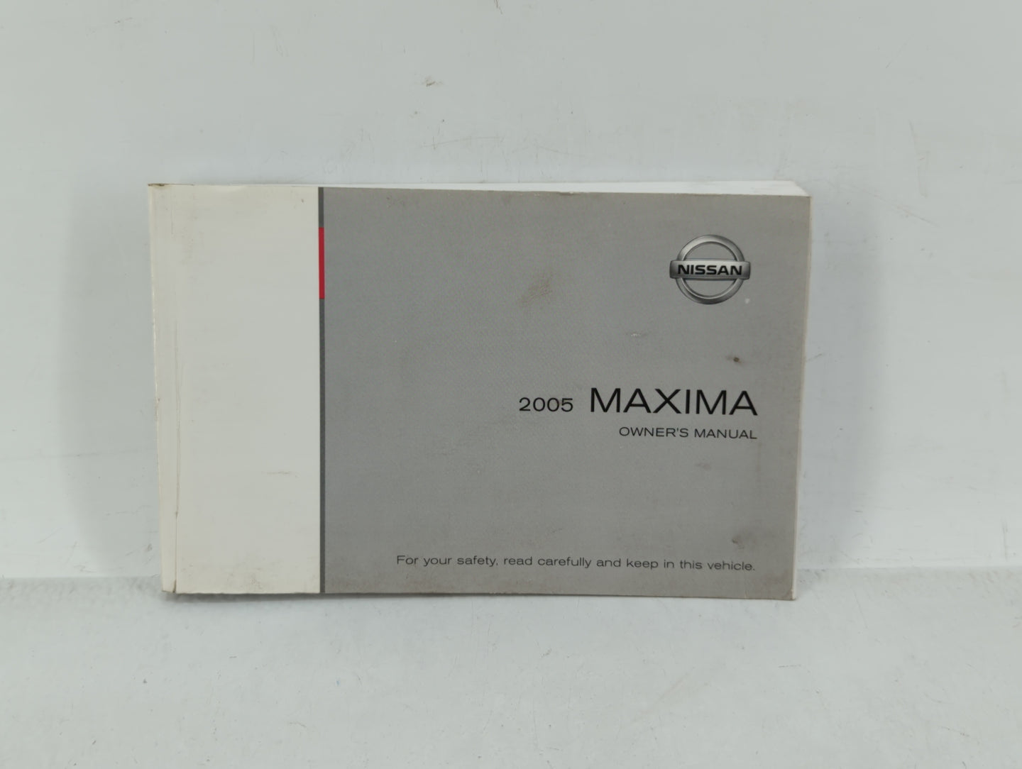 2005 Nissan Maxima Owners Manual Book Guide OEM Used Auto Parts - Oemusedautoparts1.com