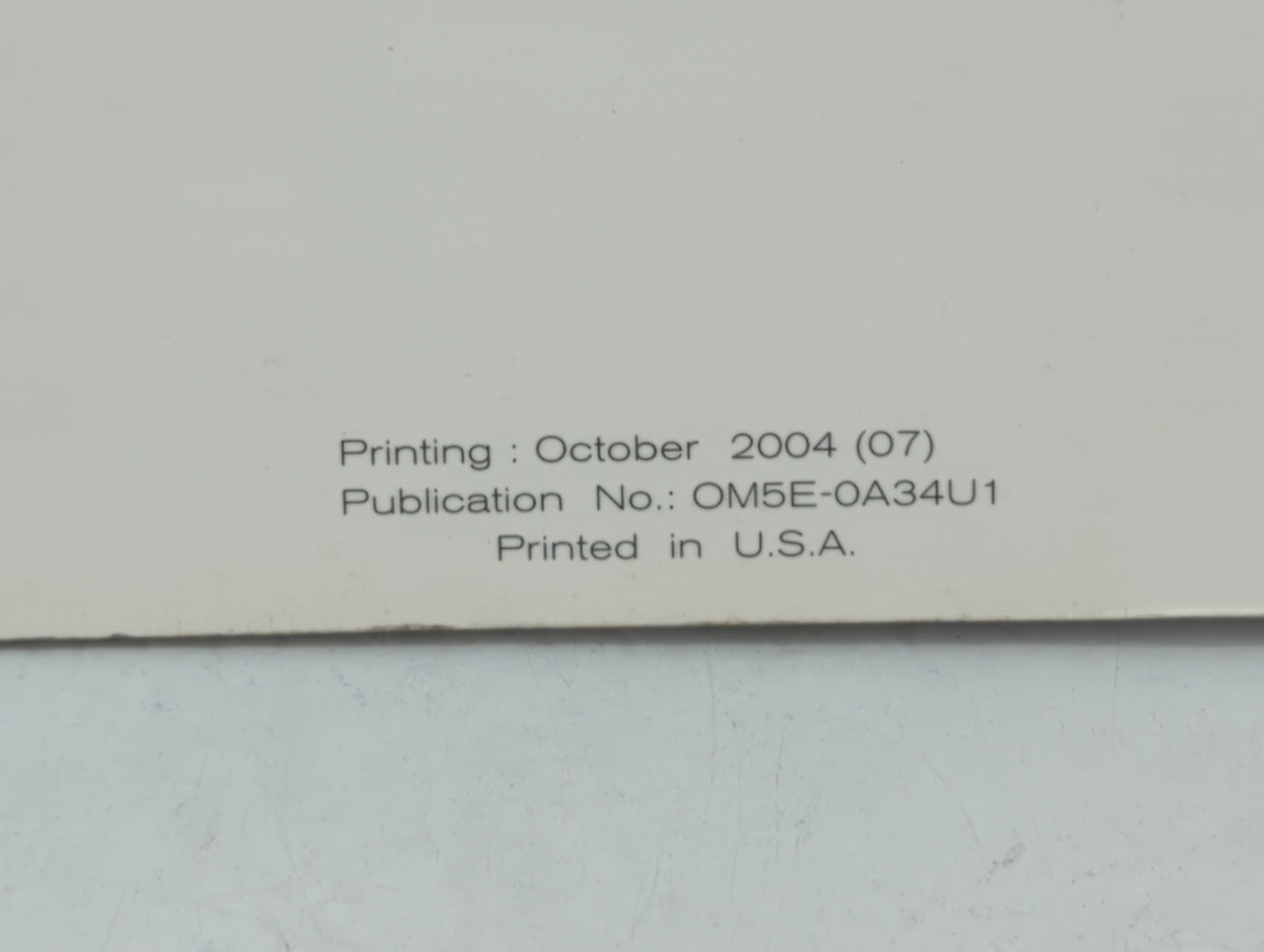 2005 Nissan Maxima Owners Manual Book Guide OEM Used Auto Parts - Oemusedautoparts1.com