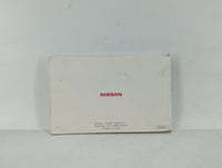 2005 Nissan Maxima Owners Manual Book Guide OEM Used Auto Parts - Oemusedautoparts1.com