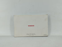 2005 Nissan Maxima Owners Manual Book Guide OEM Used Auto Parts - Oemusedautoparts1.com