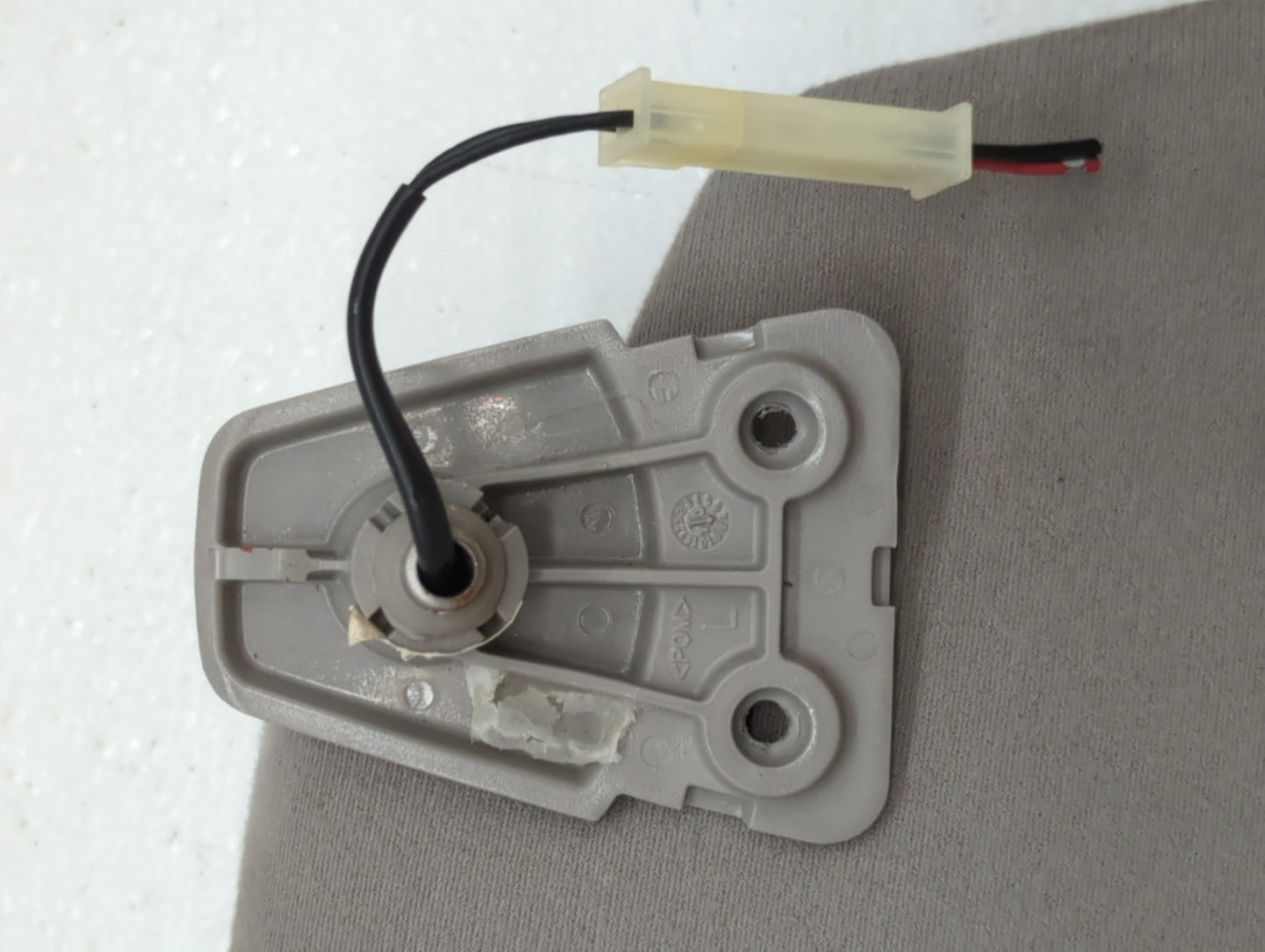 2005 Nissan Maxima Sun Visor Shade Replacement Passenger Right Mirror Fits OEM Used Auto Parts - Oemusedautoparts1.com