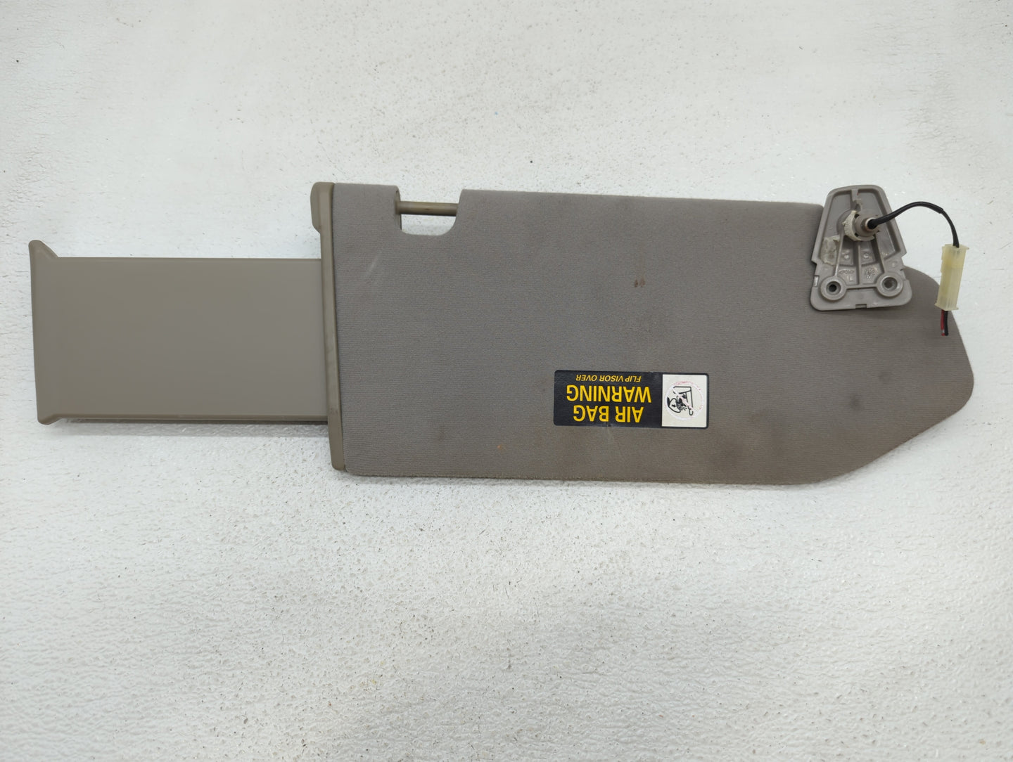2005 Nissan Maxima Sun Visor Shade Replacement Passenger Right Mirror Fits OEM Used Auto Parts - Oemusedautoparts1.com