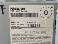2004-2005 Nissan Maxima Radio AM FM Cd Player Receiver Replacement P/N:28188 ZA31A 7Y300, 2532D Fits Fits 2004 2005 OEM Used