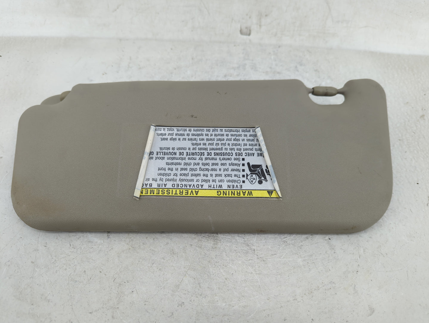 2003-2005 Nissan Murano Sun Visor Shade Replacement Passenger Right Mirror Fits Fits 2003 2004 2005 OEM Used Auto Parts - Oe