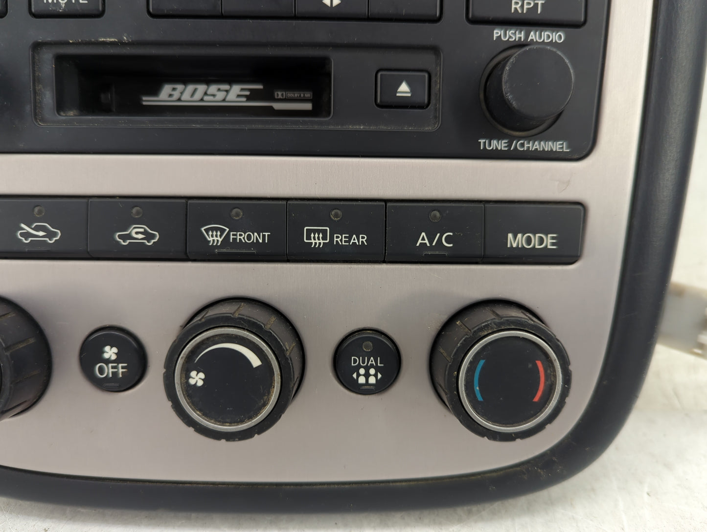 2005 Nissan Murano Climate Control Module Temperature AC/Heater Replacement P/N:28395 C880 Fits OEM Used Auto Parts - Oemuse