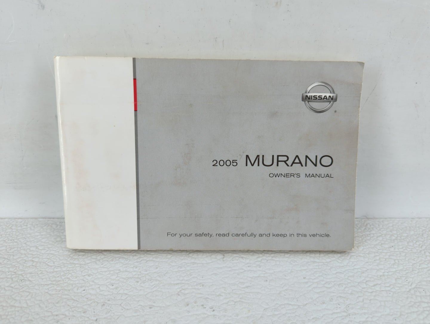 2005 Nissan Murano Owners Manual Book Guide OEM Used Auto Parts - Oemusedautoparts1.com