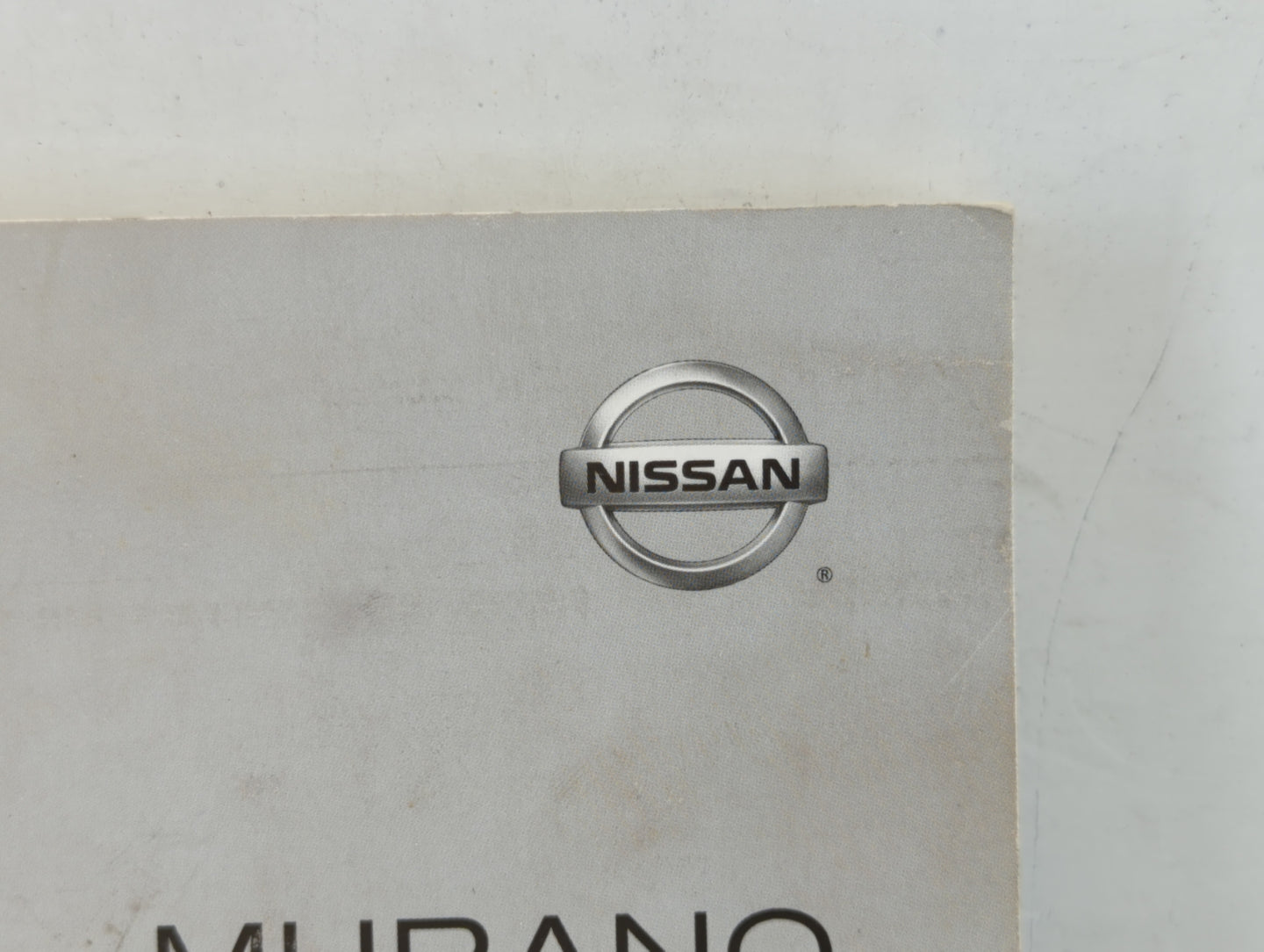 2005 Nissan Murano Owners Manual Book Guide OEM Used Auto Parts - Oemusedautoparts1.com