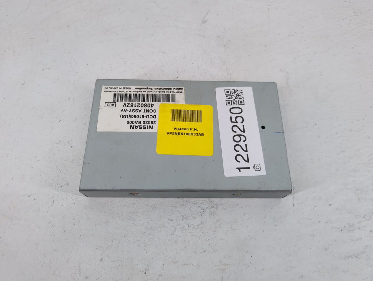2005 Nissan Pathfinder Information Radio Display Screen - Oemusedautoparts1.com
