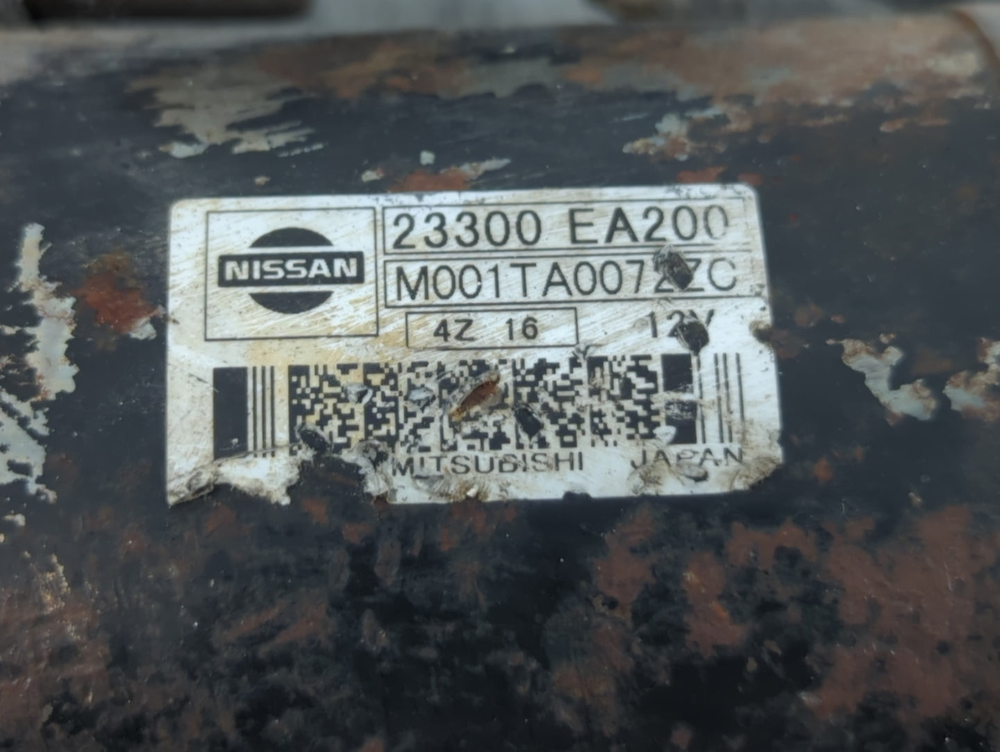 2005-2012 Nissan Pathfinder Car Starter Motor Solenoid OEM P/N:23300 EA200 Fits OEM Used Auto Parts - Oemusedautoparts1.com
