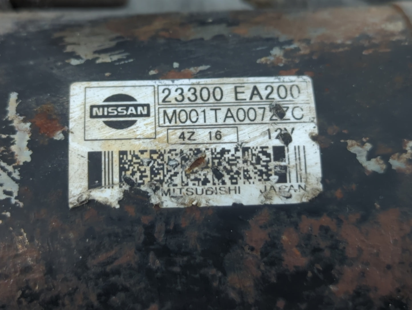 2005-2012 Nissan Pathfinder Car Starter Motor Solenoid OEM P/N:23300 EA200 Fits OEM Used Auto Parts - Oemusedautoparts1.com