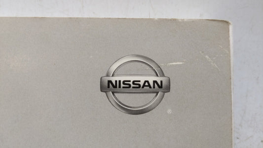 2005 Nissan Quest Owners Manual Book Guide OEM Used Auto Parts