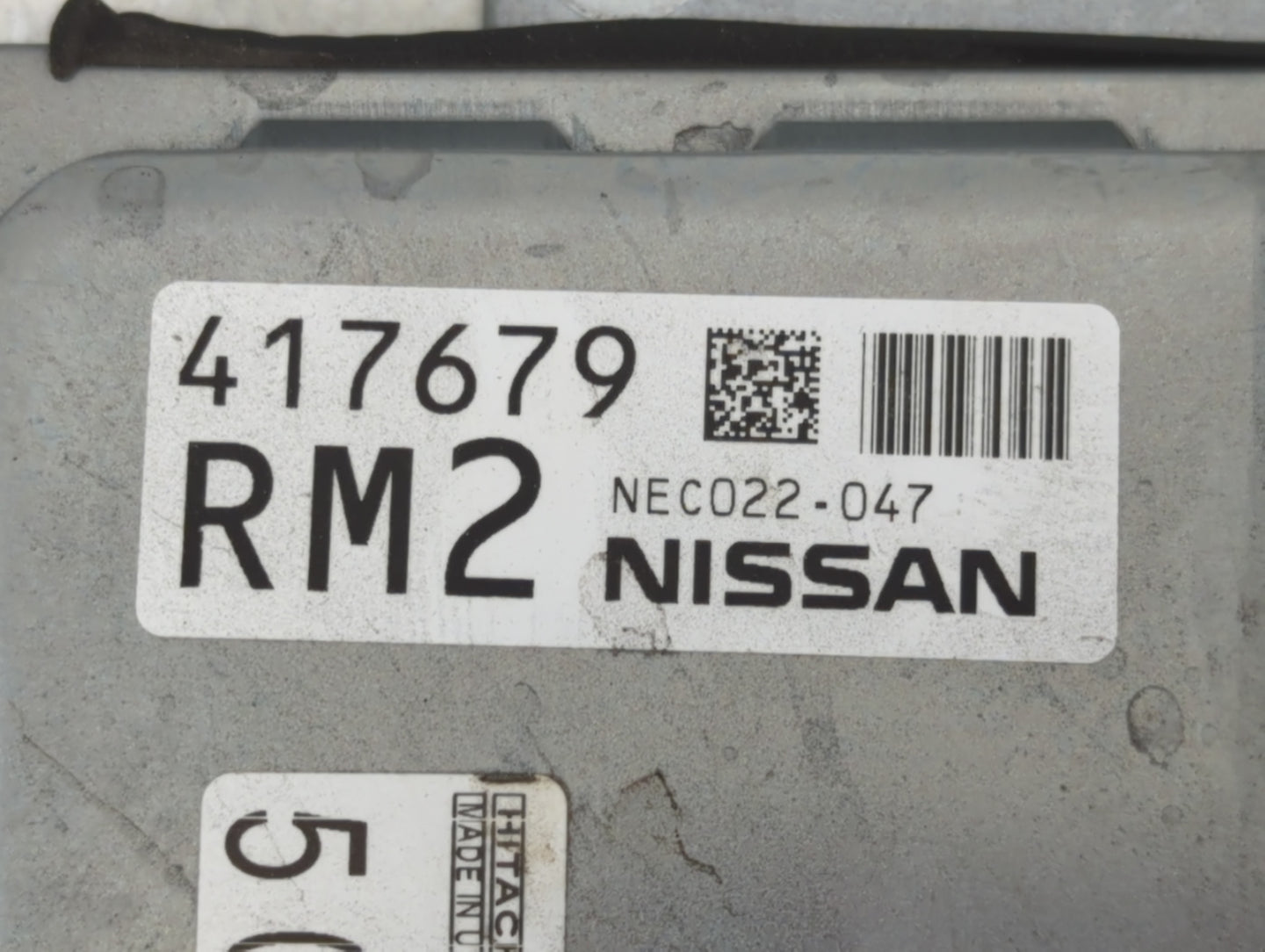2004-2005 Nissan Quest PCM Engine Control Computer ECU ECM PCU OEM P/N:417679 NEC022-047 Fits Fits 2004 2005 OEM Used Auto P