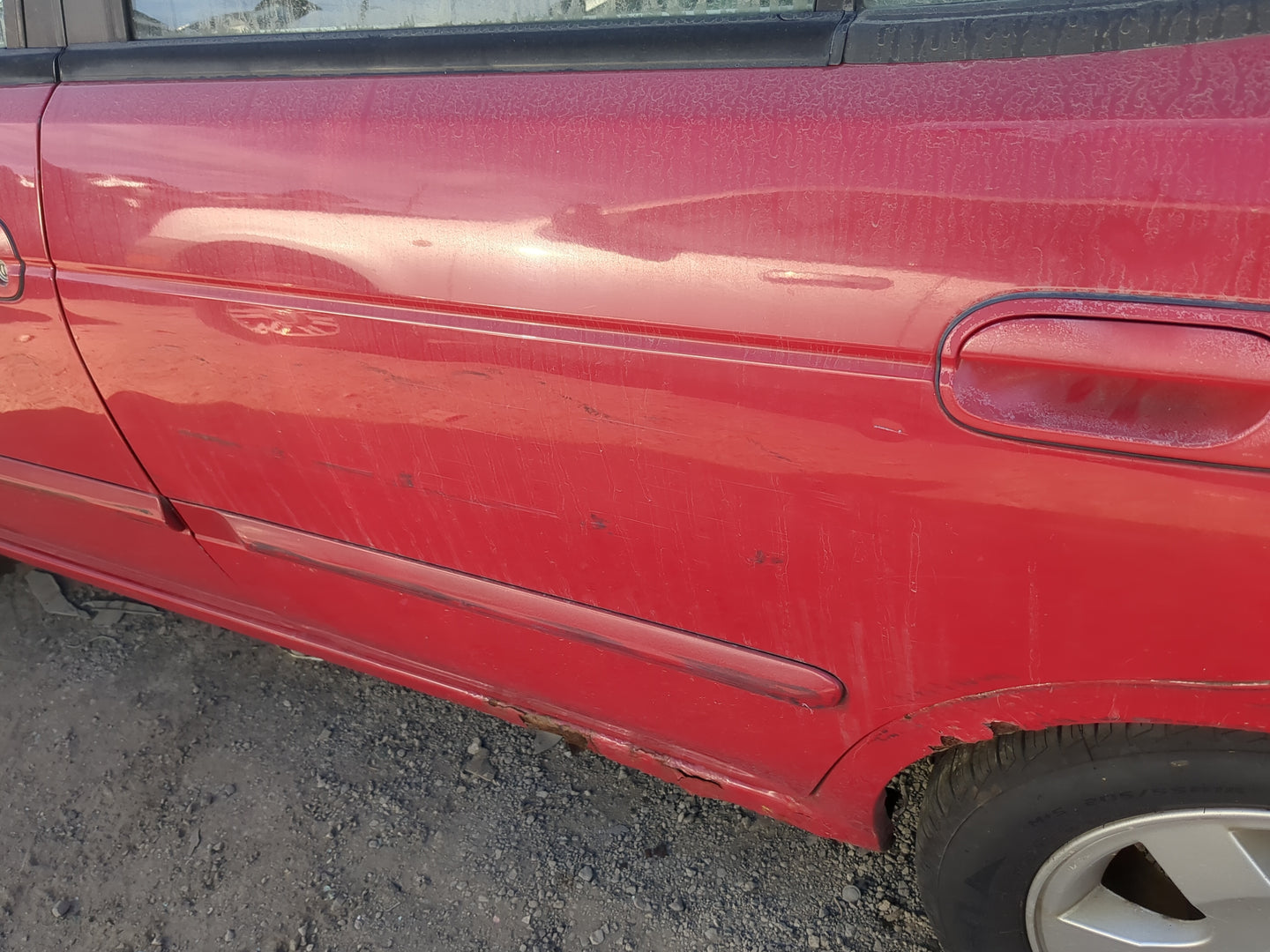 2000-2006 Nissan Sentra Driver Rear Door Oem - Oemusedautoparts1.com