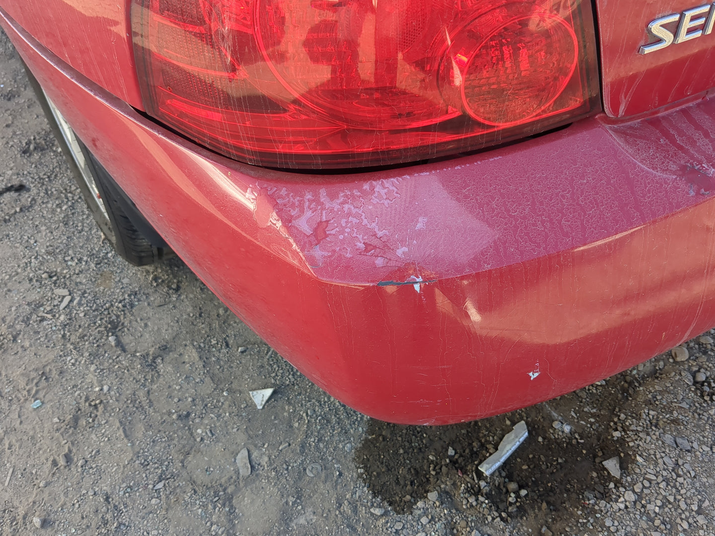 2004-2006 Nissan Sentra Rear Bumper Assembly Oem - Oemusedautoparts1.com