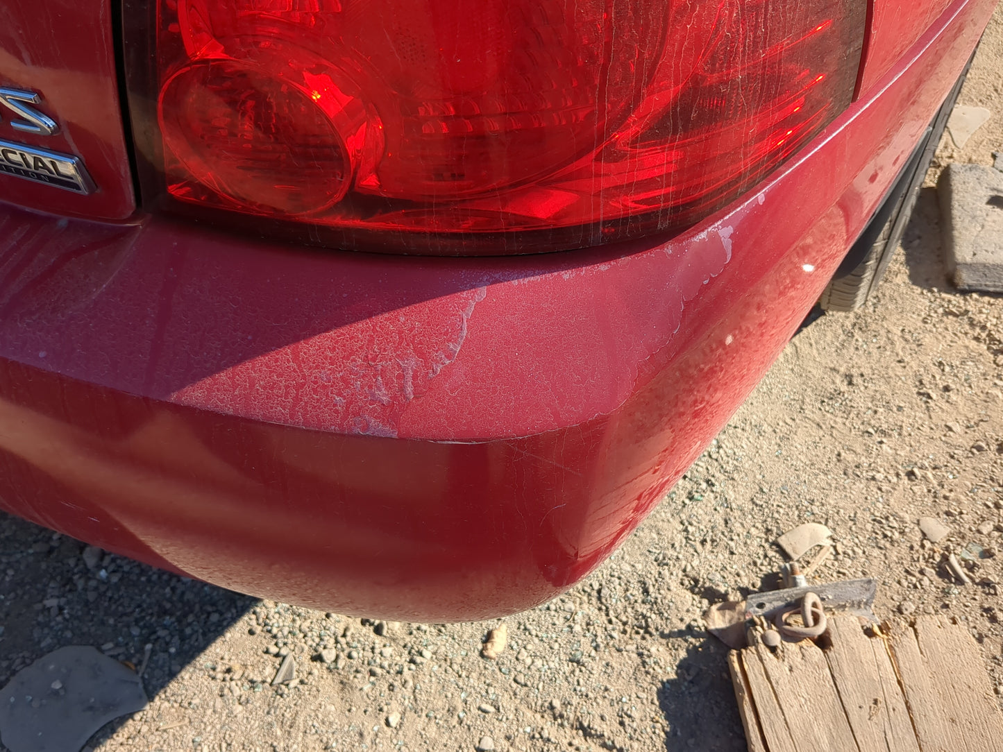 2004-2006 Nissan Sentra Rear Bumper Assembly Oem - Oemusedautoparts1.com