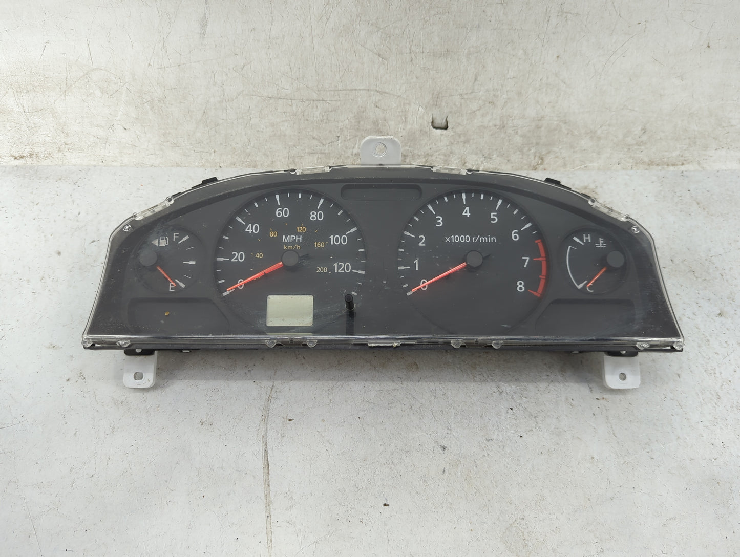 2005-2006 Nissan Sentra Instrument Cluster Speedometer Gauges P/N:24810-ZG105 Miles: Fits Fits 2005 2006 OEM Used Auto Parts