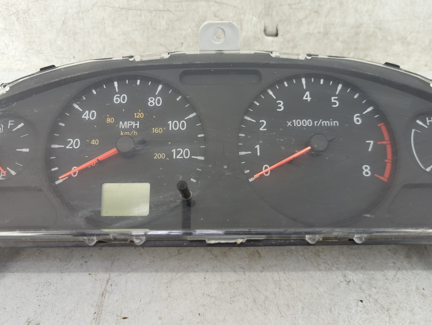 2005-2006 Nissan Sentra Instrument Cluster Speedometer Gauges P/N:24810-ZG105 Miles: Fits Fits 2005 2006 OEM Used Auto Parts
